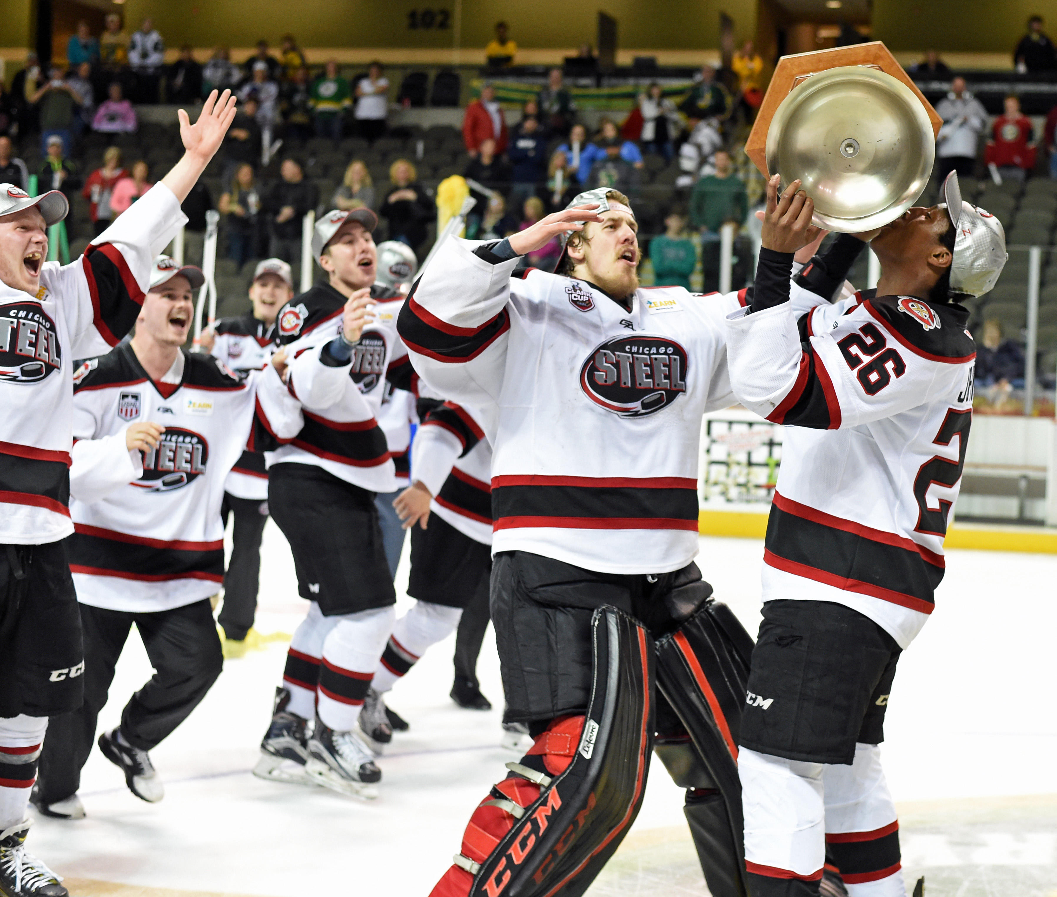 Chicago Steel Hockey Win Clark Cup Championship